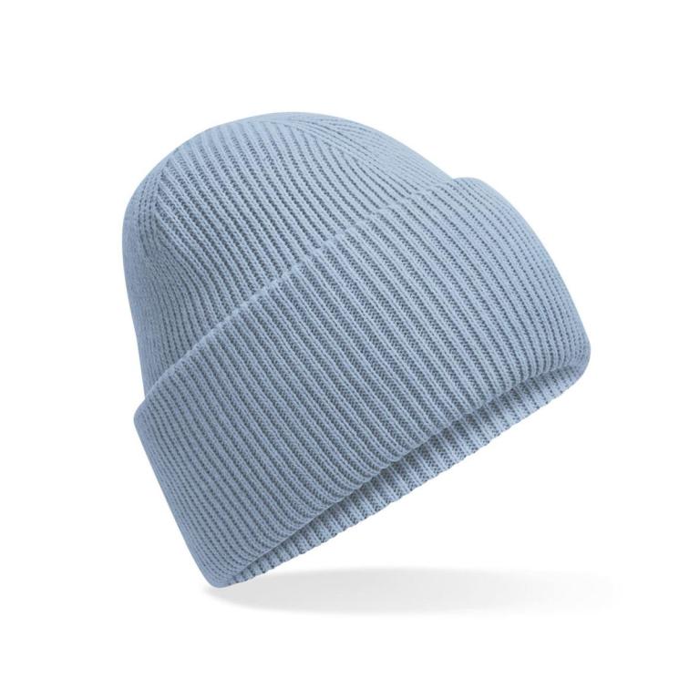 Classic engineered deep-cuffed beanie Dusty Blue