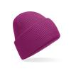 Classic engineered deep-cuffed beanie Festival Fuchsia