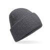 Classic engineered deep-cuffed beanie Granite