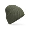 Classic engineered deep-cuffed beanie Olive Green