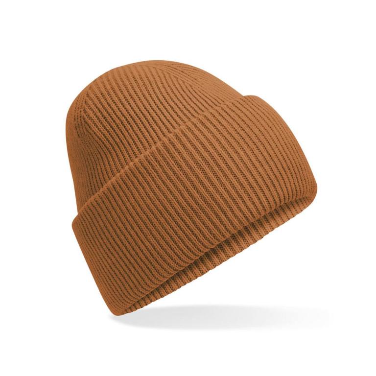 Classic engineered deep-cuffed beanie Pumpkin