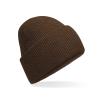 Classic engineered deep-cuffed beanie Walnut