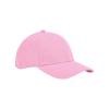 EarthAware® junior classic organic cotton 6-panel cap Classic Pink