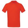 B&C Inspire Polo /men Fire Red