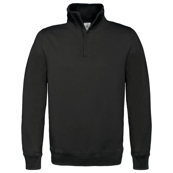 B&C ID.004 ¼ zip sweatshirt