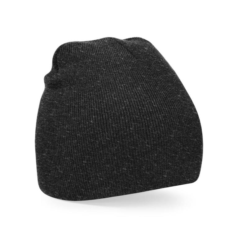 Two-tone pull-on beanie Charcoal