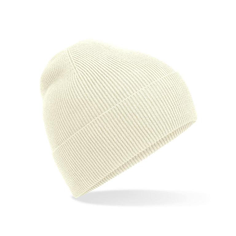 Organic cotton fine knit beanie Sand