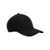 EarthAware® classic organic cotton 6-panel cap Black