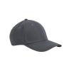 EarthAware® classic organic cotton 6-panel cap Graphite Grey