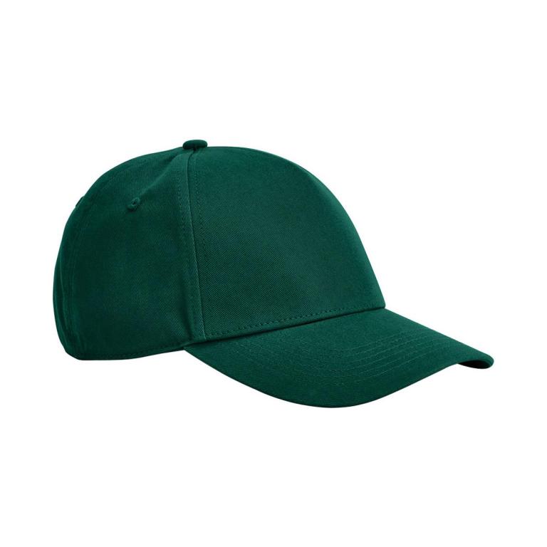 EarthAware® classic organic cotton 5-panel cap Bottle Green