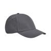 EarthAware® classic organic cotton 5-panel cap Graphite Grey