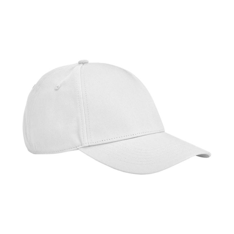 EarthAware® classic organic cotton 5-panel cap White