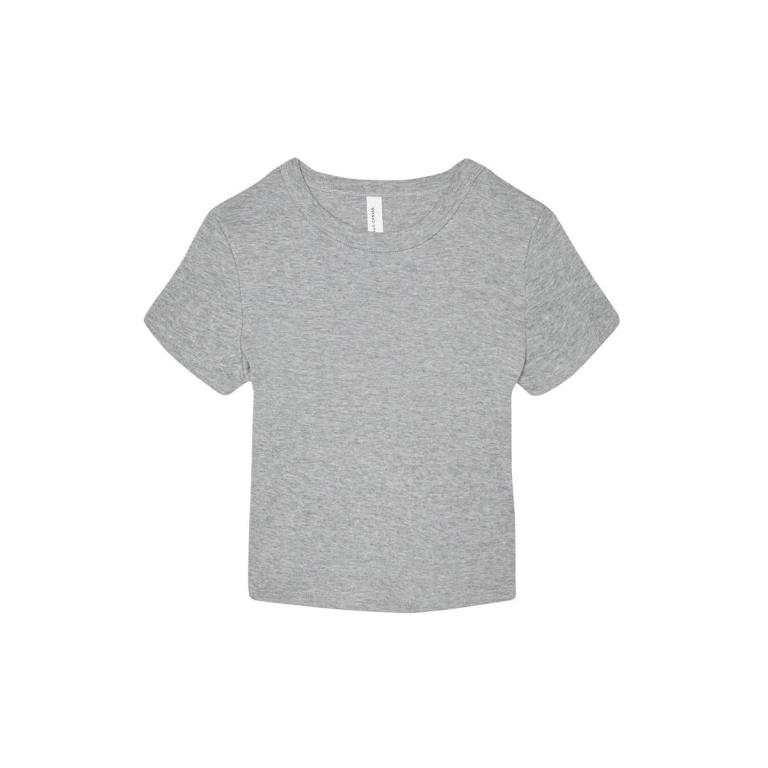 Women’s micro rib baby t-shirt Athletic Heather