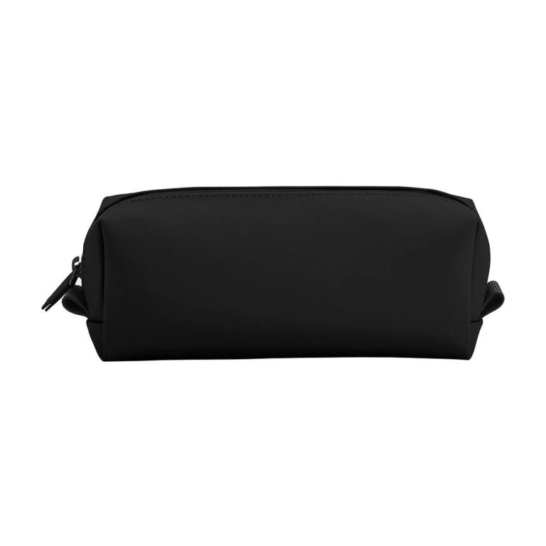 Matte PU mini accessory case Black