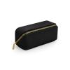 Boutique open flat mini accessory case Black