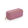 Boutique open flat mini accessory case Dusky Pink