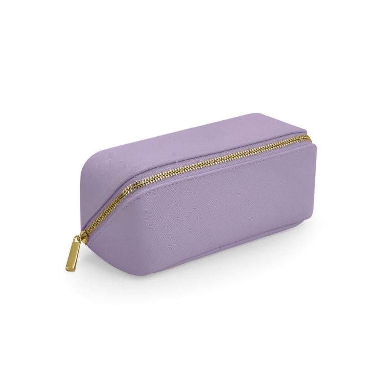 Boutique open flat mini accessory case Lilac