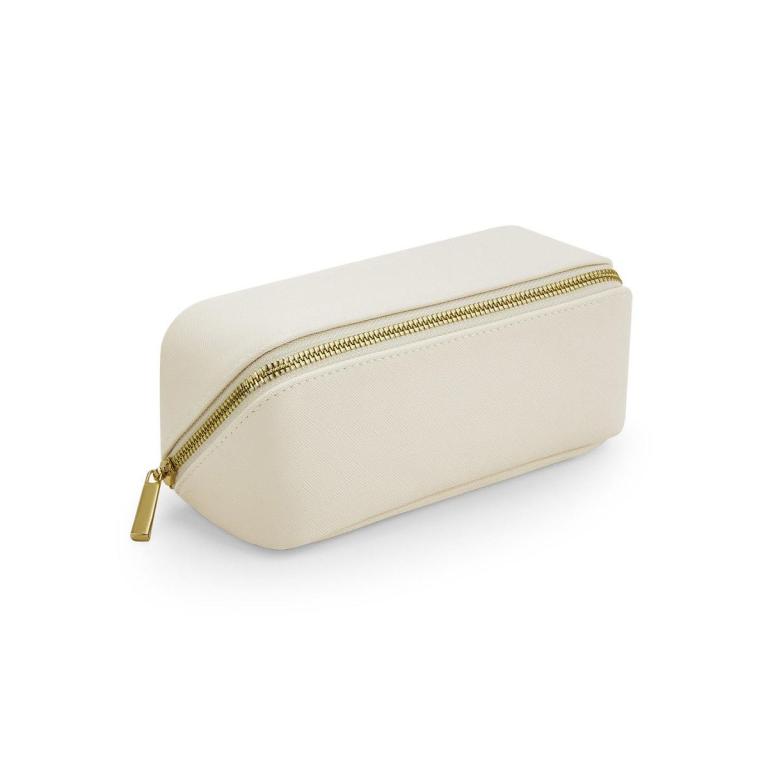 Boutique open flat mini accessory case Oyster