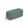 Boutique open flat mini accessory case Sage Green