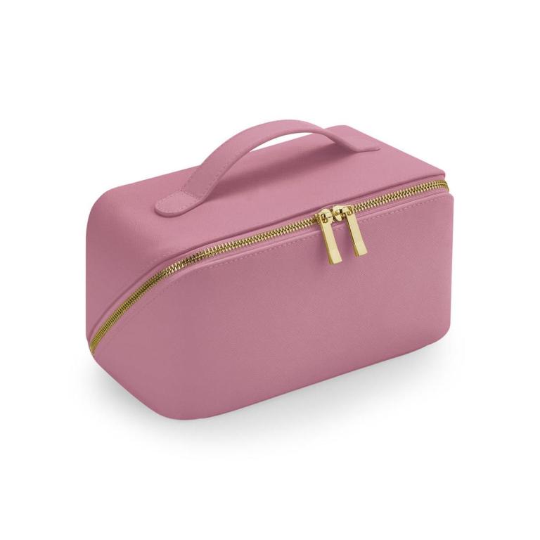 Boutique open flat accessory case Dusky Pink