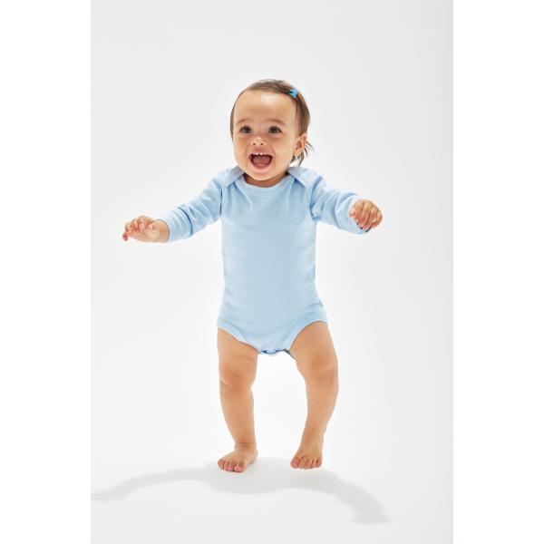 Baby organic long sleeve bodysuit