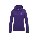 CAST Youth Theatre Ladies fit Hoodie (Purple) - xs