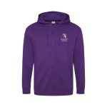 CAST Youth Theatre Adult Zip Hoodie (Purple) - s