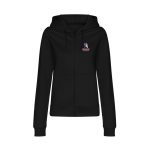 CAST Youth Theatre Ladies fit Zip Hoodie (Black) - xs