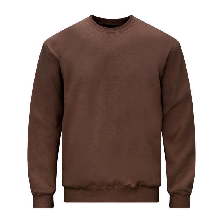 Softstyle™ midweight fleece adult crew neck Cocoa