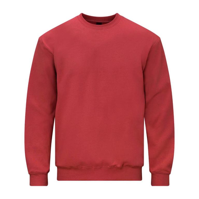 Softstyle™ midweight fleece adult crew neck Red