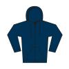 Softstyle™ midweight fleece adult full-zip hooded sweatshirt Navy