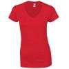 Softstyle™ women's v-neck t-shirt Cherry Red