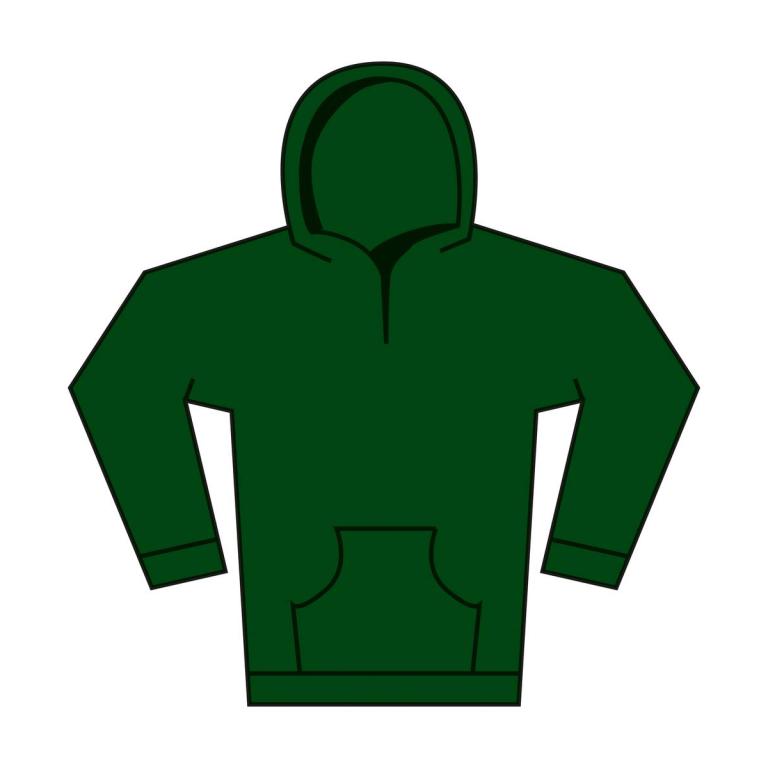 Softstyle™ midweight fleece youth hoodie Forest Green