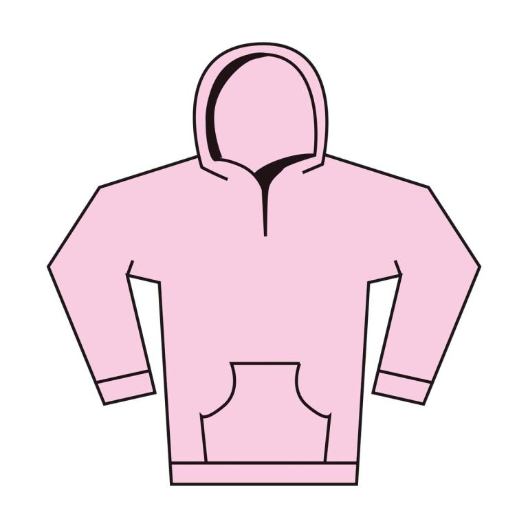 Softstyle™ midweight fleece youth hoodie Light Pink