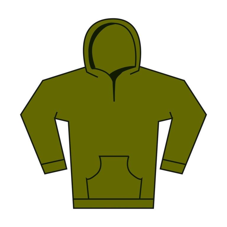 Softstyle™ midweight fleece youth hoodie Military Green