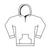 Softstyle™ midweight fleece youth hoodie White