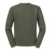 Set-in sleeve sweatshirt Olive