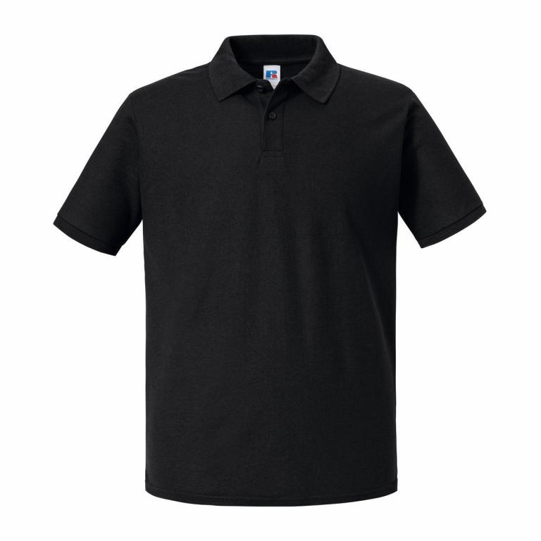 Authentic eco polo Black