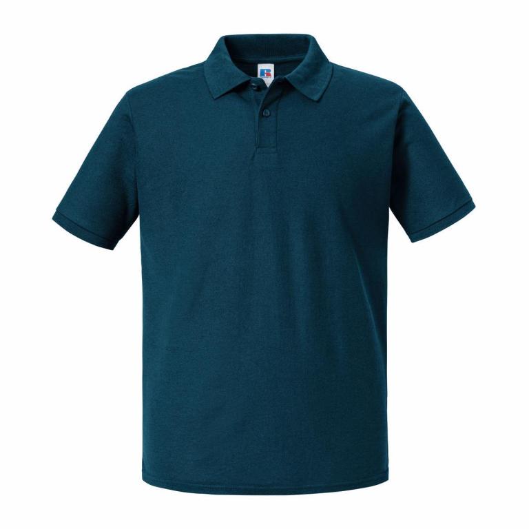 Authentic eco polo Petrol Blue