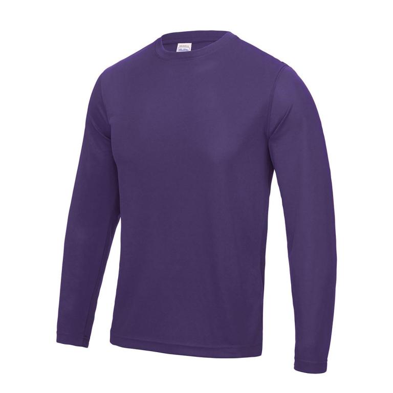 Long sleeve cool T Purple