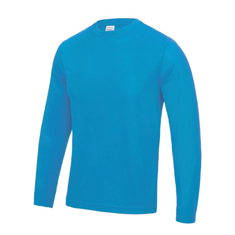 Long sleeve cool T Sapphire Blue