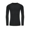 Active recycled baselayer Jet Black