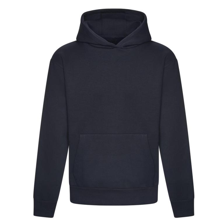 Heavyweight signature boxy hoodie New French Navy