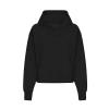 Women’s relaxed hoodie Deep Black