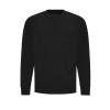 Oversize 100 long sleeve T Deep Black