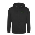 Just Train Zip Hoodie (Black) - s