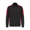 Adults’ team hoodie Black/Red