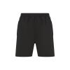 Kids knitted shorts with zip pockets Black