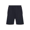 Kids knitted shorts with zip pockets Navy