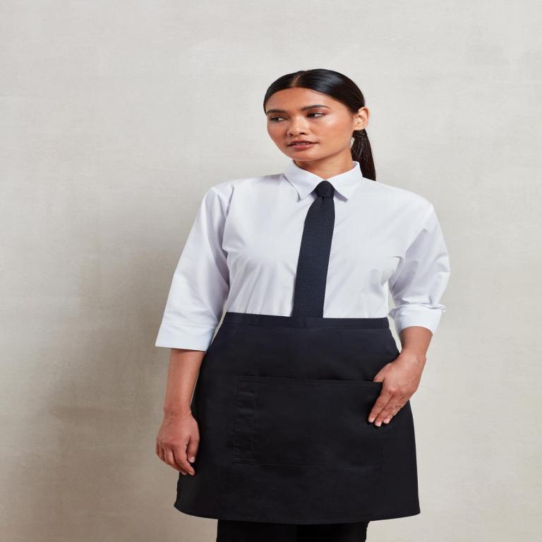 ‘Colours collection’ mid-length pocket apron